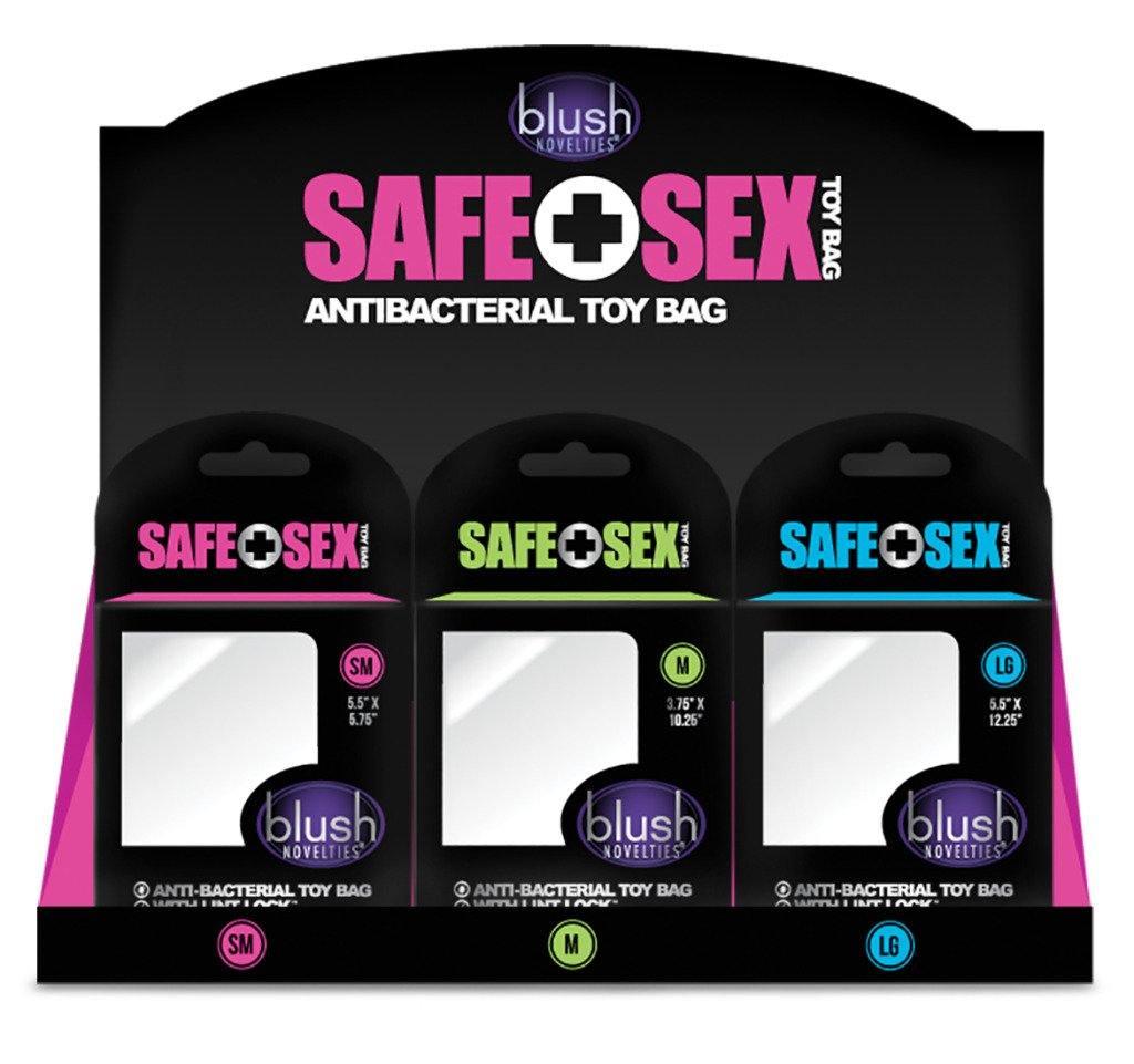 Safe Sex Toy Bag Counter Display - 24 Pieces - My Sex Toy Hub