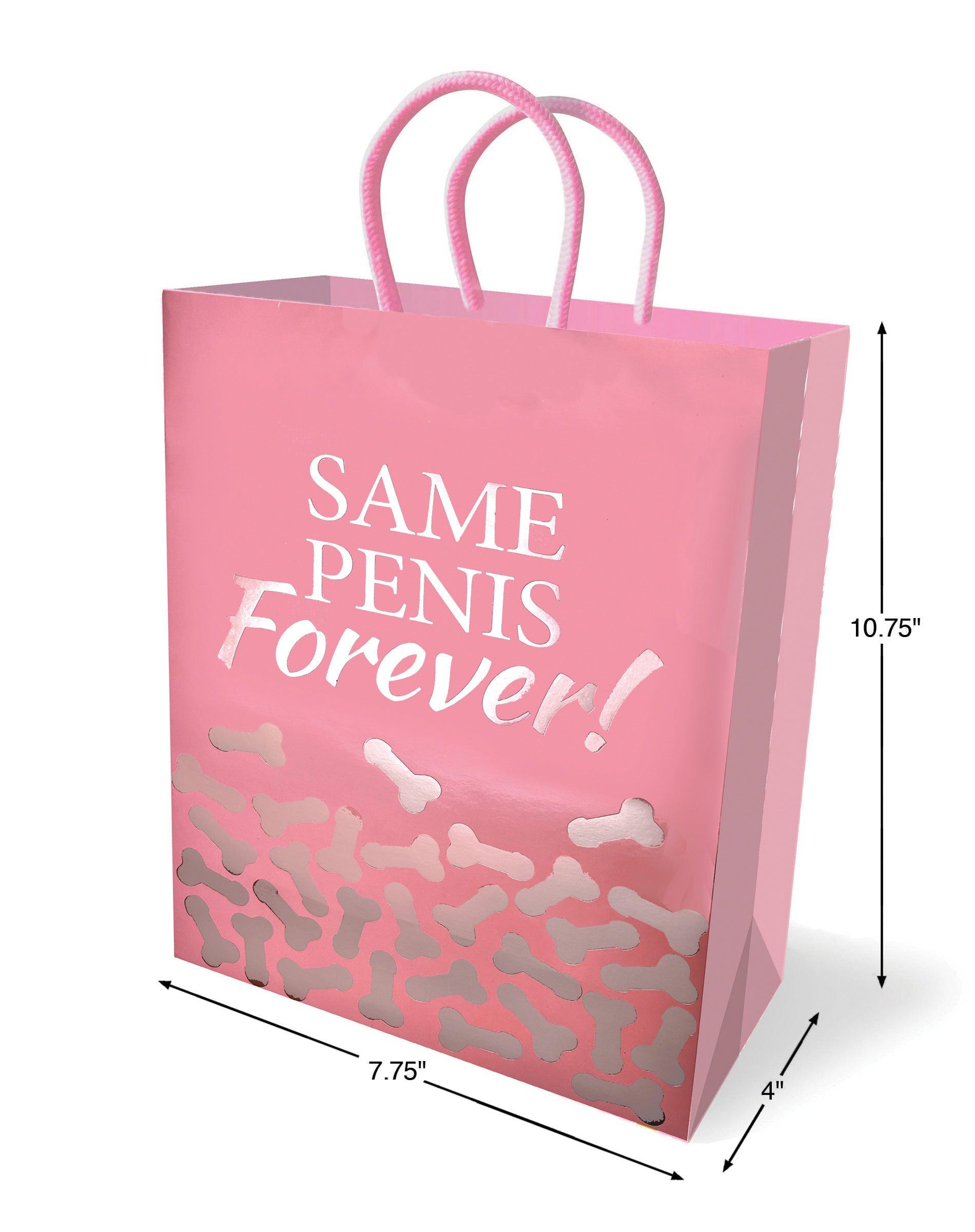 Same Penis Forever - Gift Bag - My Sex Toy Hub
