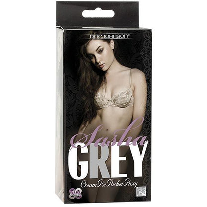 Sasha Grey Ultraskyn Cream Pie Pussy Pocket - My Sex Toy Hub