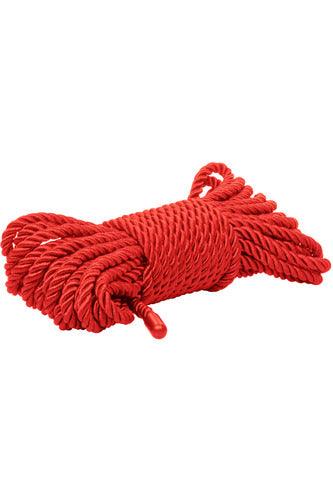 Scandal BDSM Rope 32.75ft/ 10m - Red - My Sex Toy Hub