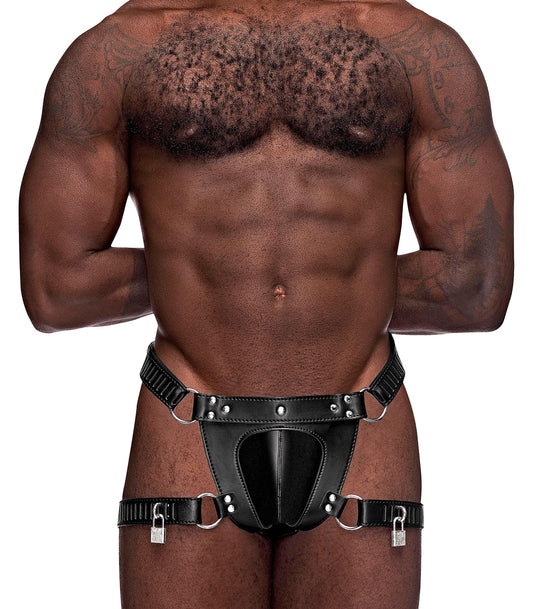 Scorpio Leather Short - One Size - Black - My Sex Toy Hub