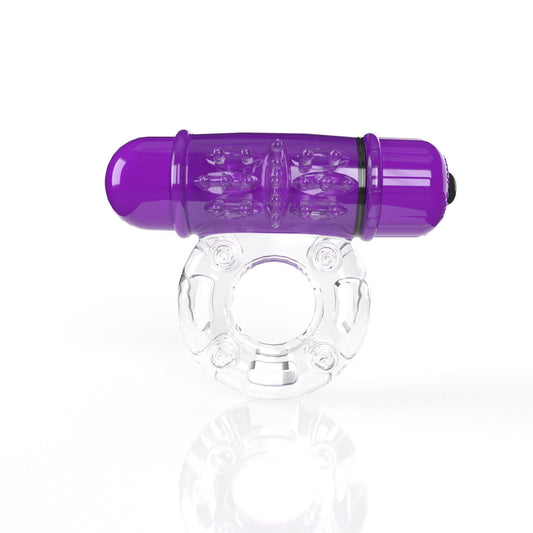 Screaming O 4t - Owow Super Powered Vibrating Ring - Grape - My Sex Toy Hub