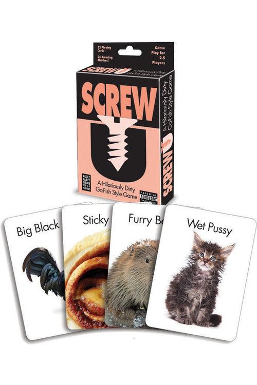 Screw U - Card Game - My Sex Toy Hub