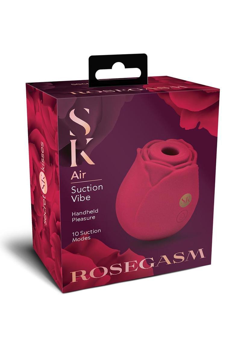 Secret Kisses Rosegasm Air - Red - My Sex Toy Hub