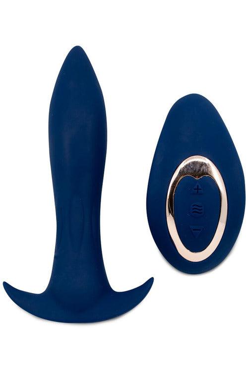 Sensuelle Remote Control Power Plug - Navy Blue - My Sex Toy Hub