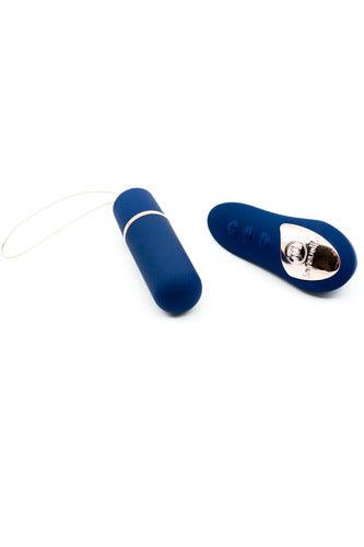 Sensuelle Remote Control Wireless Bullet Plus - Navy Blue - My Sex Toy Hub
