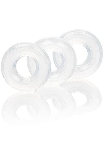 Set of 3 Silicone Stacker Rings - My Sex Toy Hub
