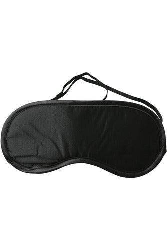 Sex and Mischief Satin Blindfold - Black - My Sex Toy Hub