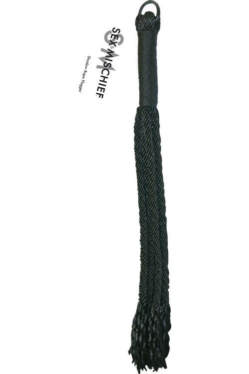 Sex and Mischief Shadow Rope Flogger - My Sex Toy Hub