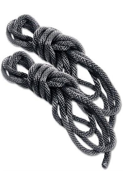 Sex and Mischief Silky Rope - Black - My Sex Toy Hub
