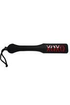 Sex and Mischief Xoxo Paddle - Black - My Sex Toy Hub