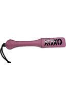 Sex and Mischief Xoxo Paddle - Pink - My Sex Toy Hub