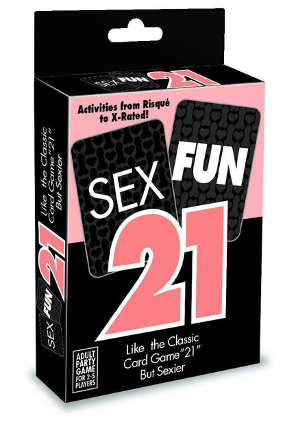 Sex Fun 21 - Adult Card Game - My Sex Toy Hub
