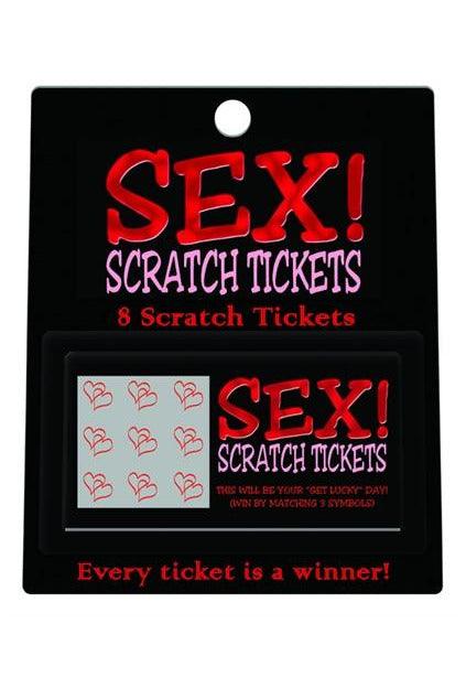 Sex! Scratch Tickets - My Sex Toy Hub