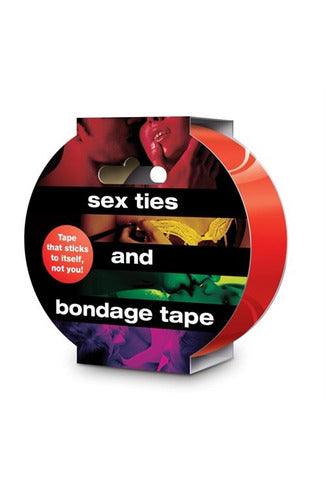 Sex Ties and Bondage Tape - Red - My Sex Toy Hub