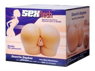 Sexflesh Down in Daphne Life Size Pussy and Ass Masturbator - My Sex Toy Hub