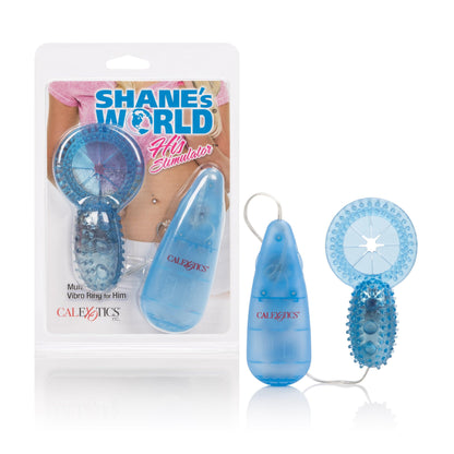 Shanes World His Vibrating Stimulator - Blue - My Sex Toy Hub
