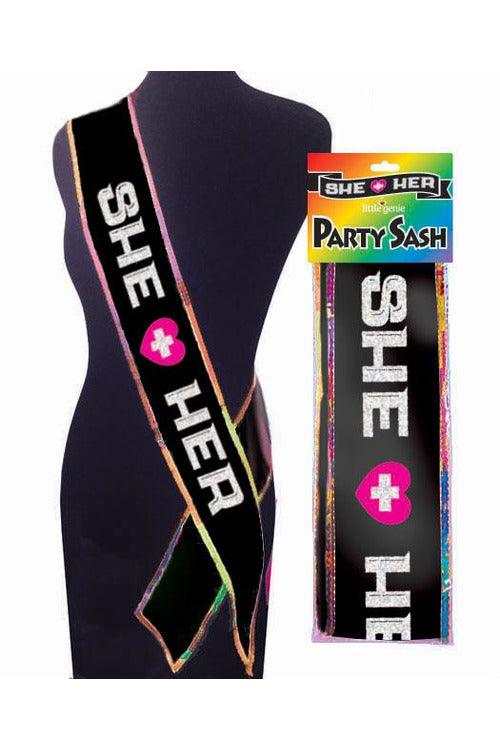 She Plus Her Sash - My Sex Toy Hub