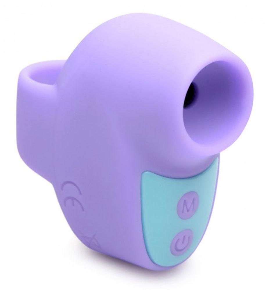 Shegasm Mini 12x Mini Silicone Clit Stimulator - Purple - My Sex Toy Hub