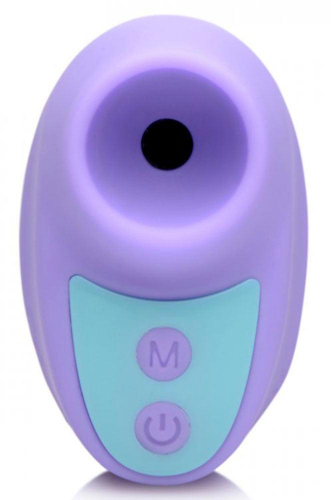 Shegasm Mini 12x Mini Silicone Clit Stimulator - Purple - My Sex Toy Hub