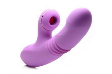 Shegasm Thrusting Suction Rabbit - Purple - My Sex Toy Hub