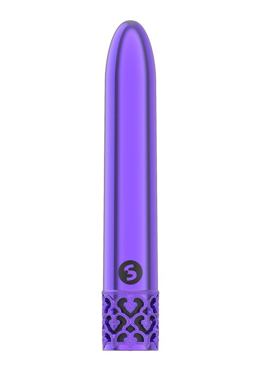 Shiny - Rechargeable Abs Bullet - Purple - My Sex Toy Hub