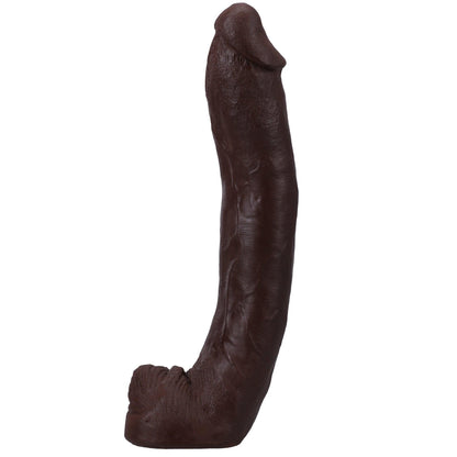 Signature Cocks - Dredd - 13.5 Inch Ultraskyn Cock With Removable Vac-U-Lock Suction Cup - Chocolate - My Sex Toy Hub