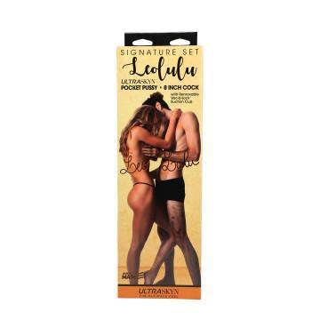 Signature Set - Leolulu - Leo Ultraskyn Pocket Pussy & Lulu 8 Inch Ultraskyn Cock - My Sex Toy Hub