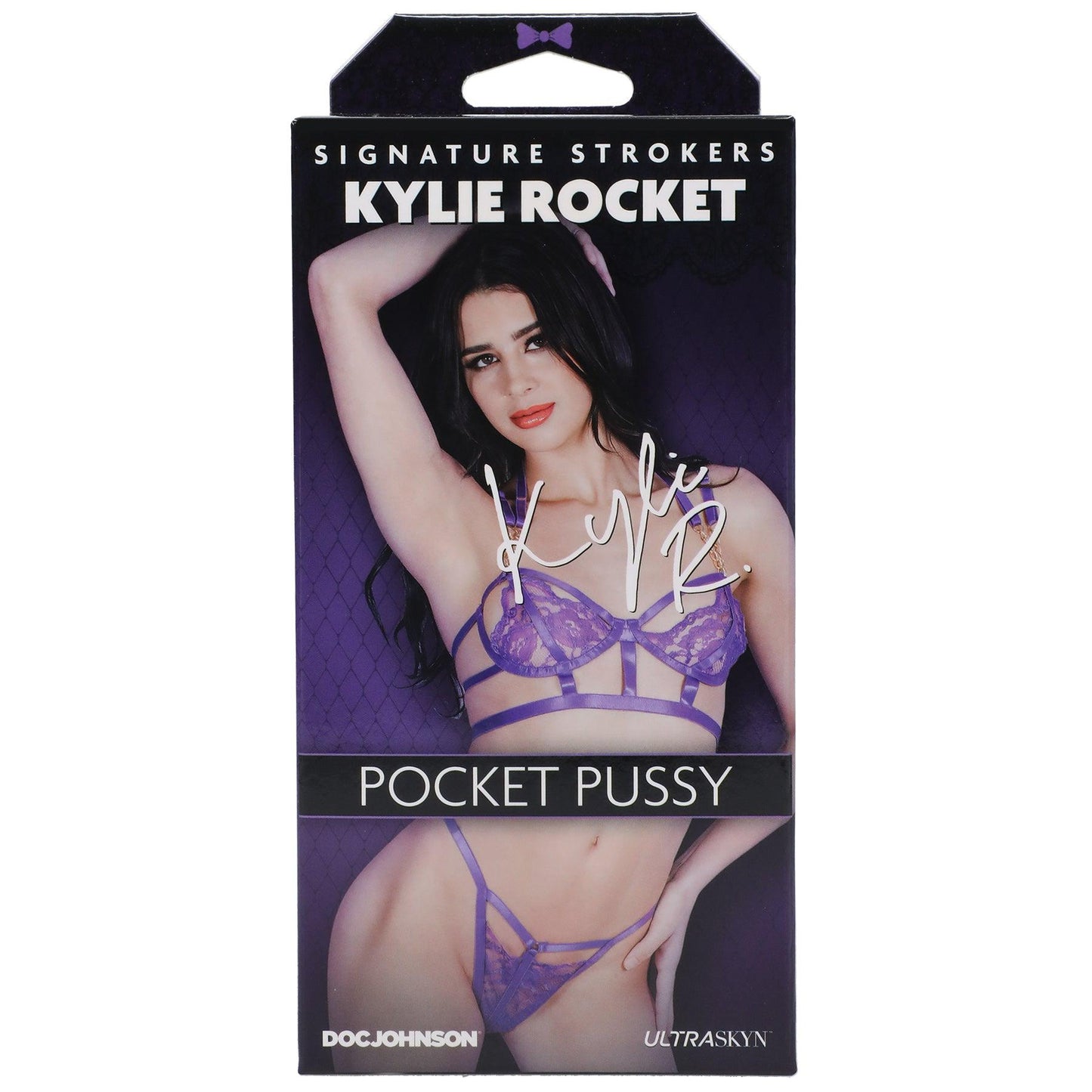 Signature Strokers - Kylie Rocket - Ultraskyn Pocket Pussy - Vanilla - My Sex Toy Hub