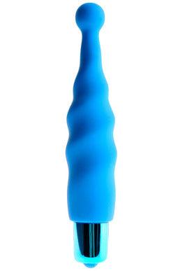 Silicone Fun Vibe - Blue - My Sex Toy Hub