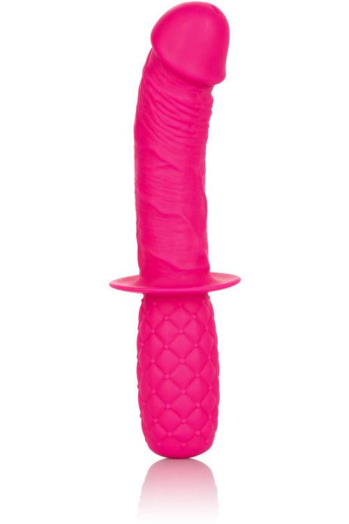 Silicone Grip Thruster - Pink - My Sex Toy Hub