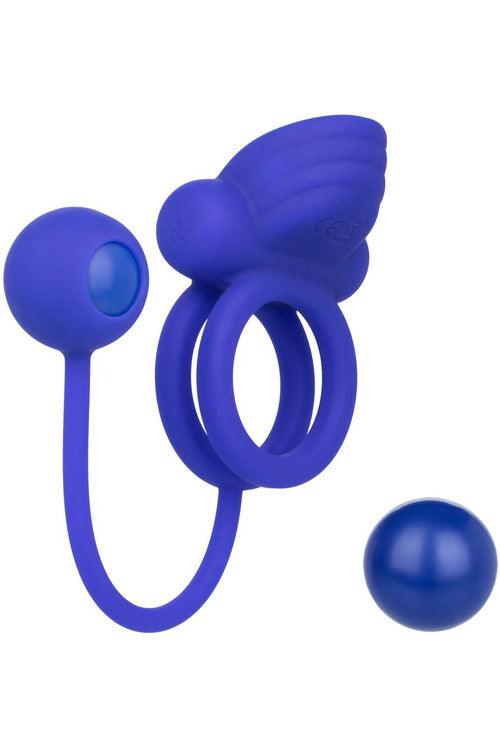 Silicone Rechargeable Dual Rockin' Rim Enhancer - My Sex Toy Hub