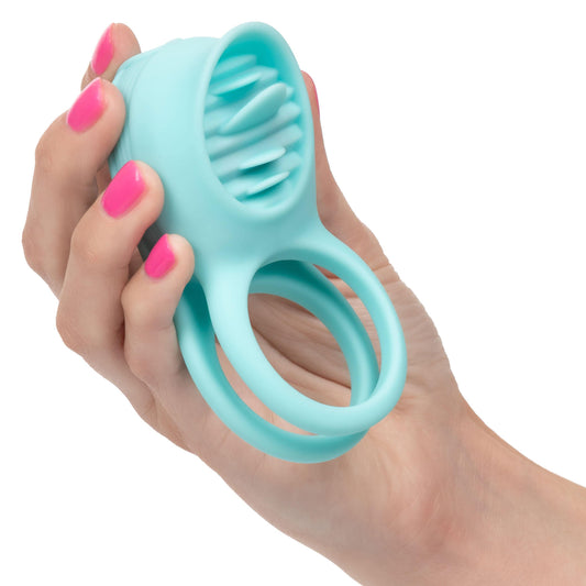Silicone Rechargeable French Kiss Enhancer - My Sex Toy Hub