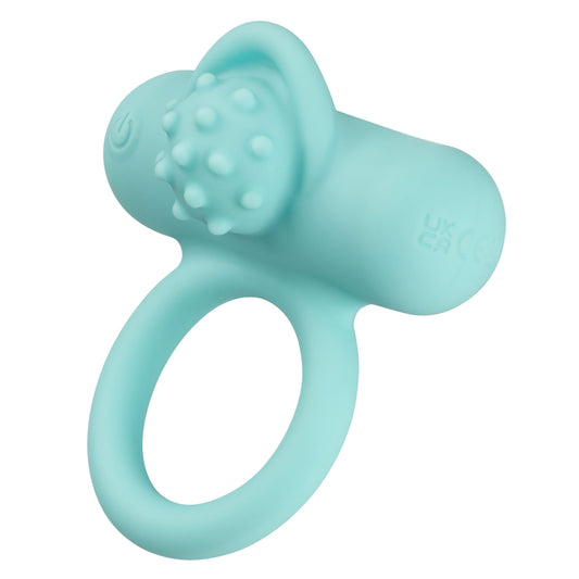Silicone Rechargeable Nubby Lover's Delight - Blue - My Sex Toy Hub