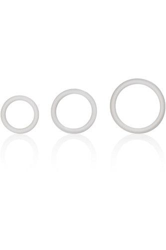 Silicone Support Rings - Clear - My Sex Toy Hub