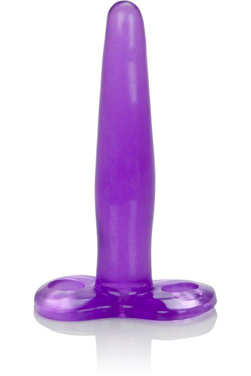 Silicone Tee Probe 4.5 Inches - Purple - My Sex Toy Hub