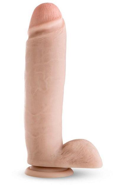 Silicone Willy's - 10.5 Inch Silicone Dildo With Suction Cup - Vanilla - My Sex Toy Hub