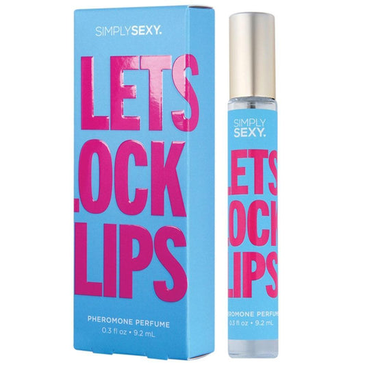 Simply Sexy Pheromone Perfume - Lets Lock Lips 0.3 Oz - My Sex Toy Hub