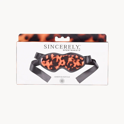Sincerely Amber Blindfold - My Sex Toy Hub