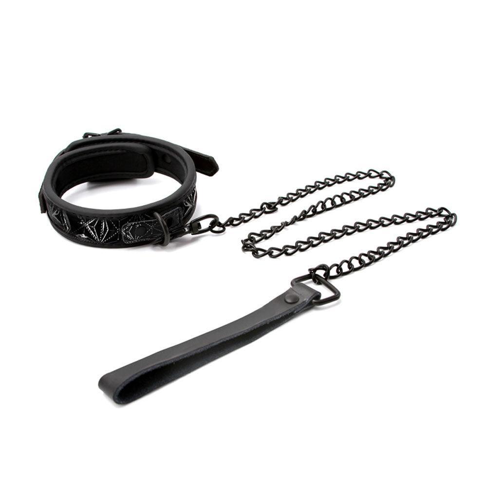 Sinful - 1 Inch Collar - Black - My Sex Toy Hub