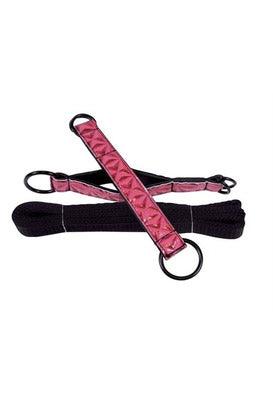 Sinful - Bed Restraint Straps - Pink - My Sex Toy Hub