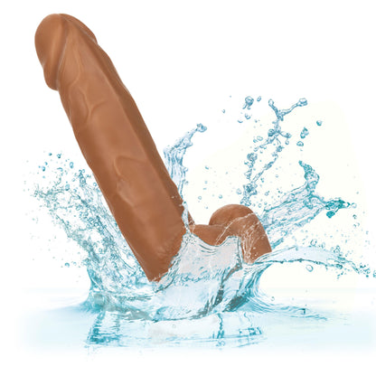Size Queen 6 inch/15.25 Cm - Brown - My Sex Toy Hub