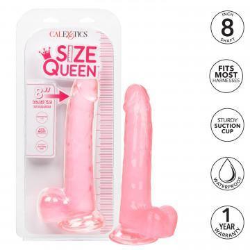 Size Queen 8 Inch - Pink - My Sex Toy Hub
