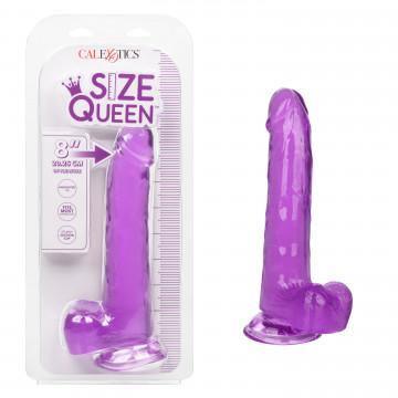 Size Queen 8 Inch - Purple - My Sex Toy Hub