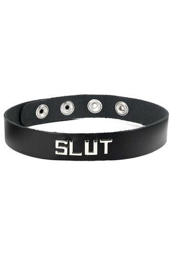 Sm Collar - Slut - My Sex Toy Hub