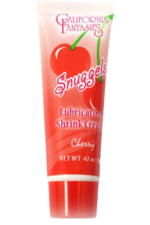 Snuggels - Lubricating Shrink Cream - Cherry - 0.42 Oz. Tube - Each - My Sex Toy Hub