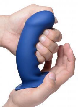 Squeezable Thick Phallic Dildo - Blue - My Sex Toy Hub