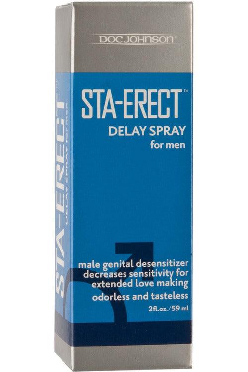 Sta-Erect Delay Spray for Men - 2 Fl. Oz. - Boxed - My Sex Toy Hub