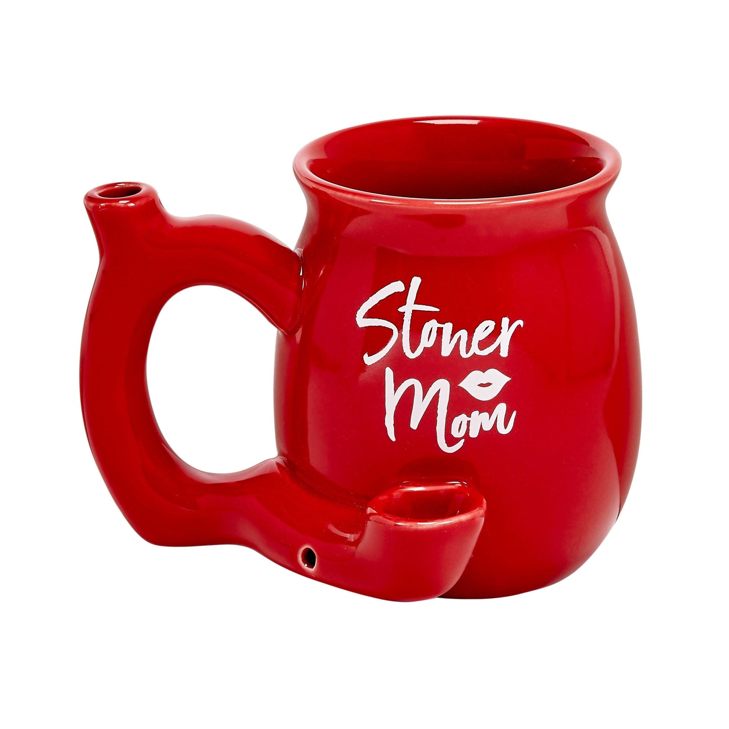 Stoner Mom Mug - Red With White Logo - My Sex Toy Hub