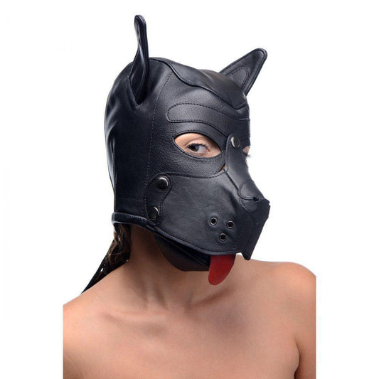 Strict Leather Puppy Hood with Bendable Ears - My Sex Toy Hub